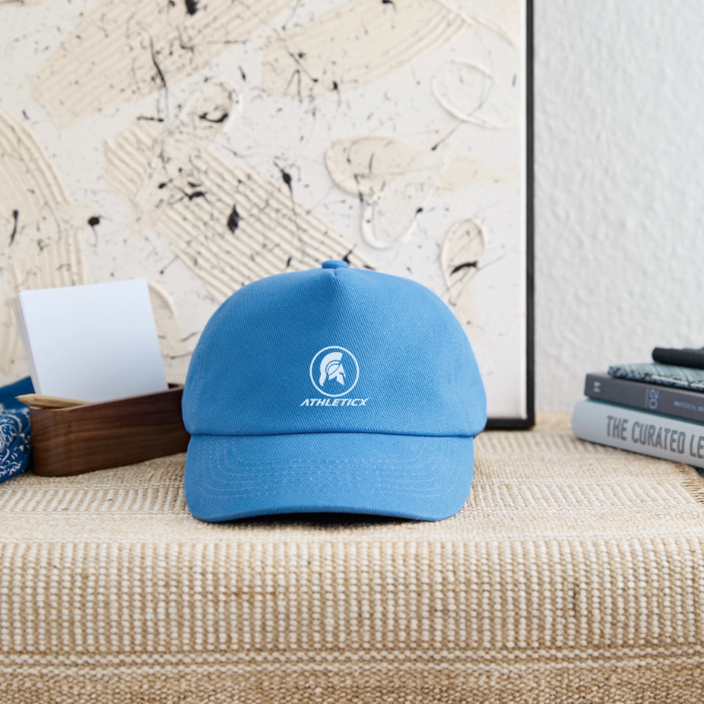 KIDS-BASIC-CAP - Pfauenblau