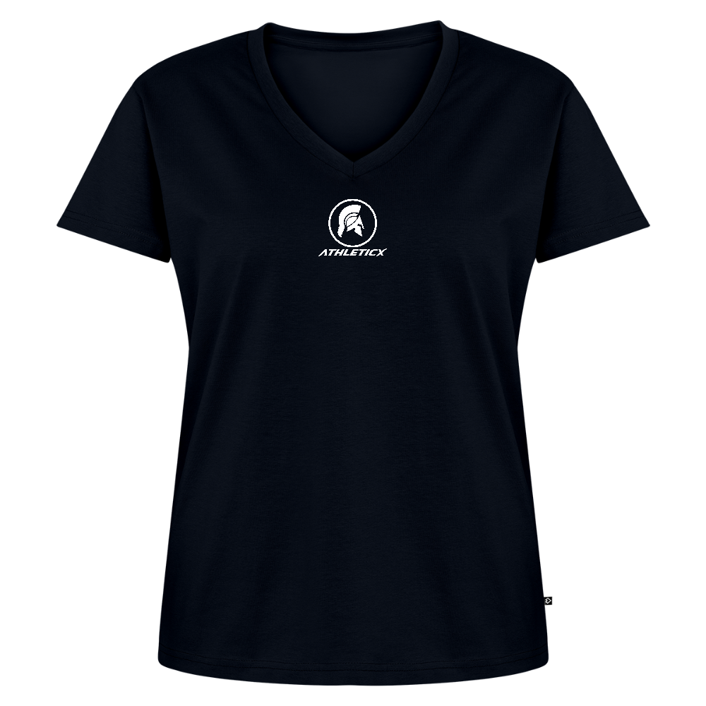 Frauen Bio-T-Shirt mit V-Ausschnitt von Stanley & Stella - Navy