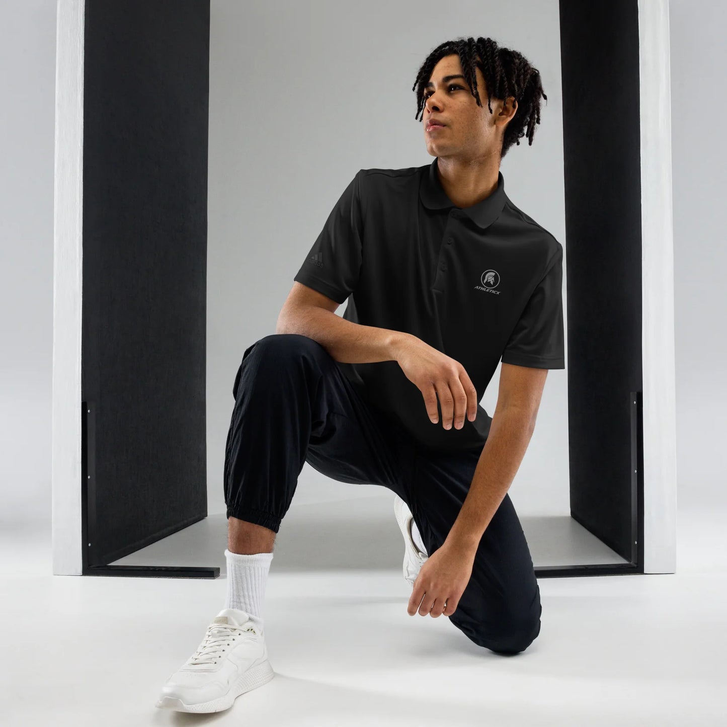 ADIDAS/ATHLETICX-PREMIUM POLO-SHIRT