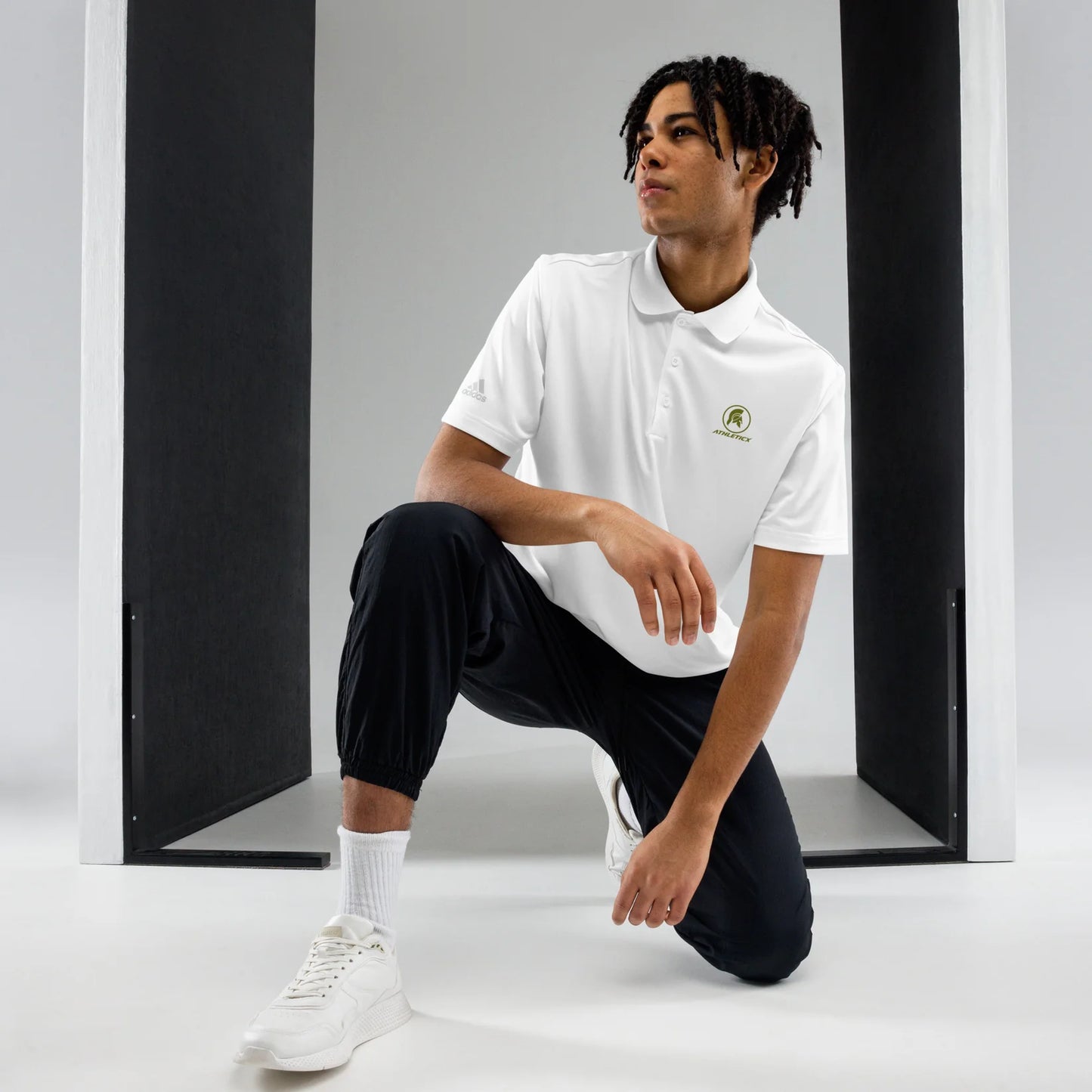 ADIDAS/ATHLETICX-PREMIUM POLO-SHIRT