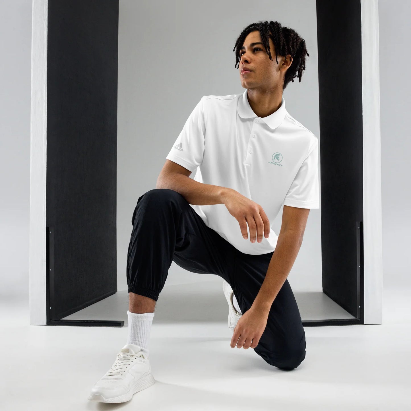 ADIDAS/ATHLETICX-PREMIUM POLO-SHIRT