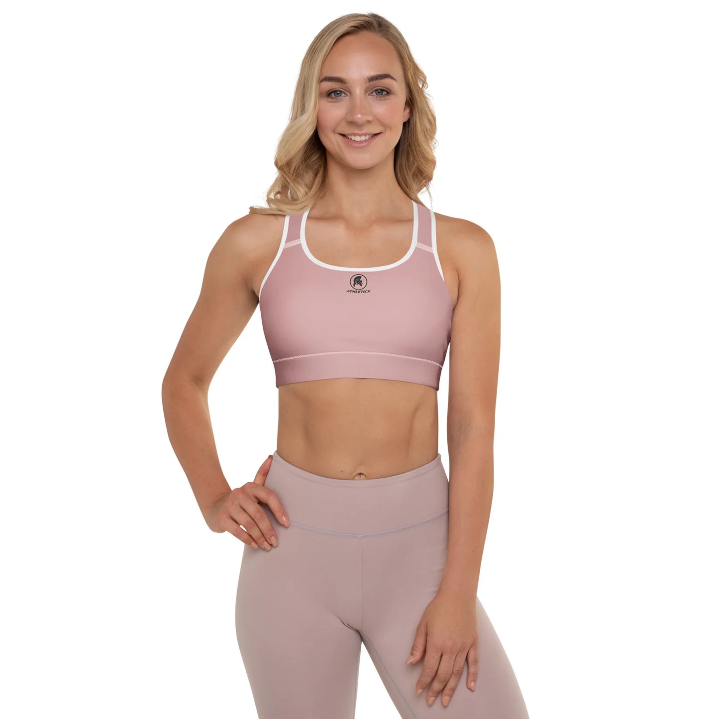 Gepolsterter Sport-BH (HELLE FARBEN)