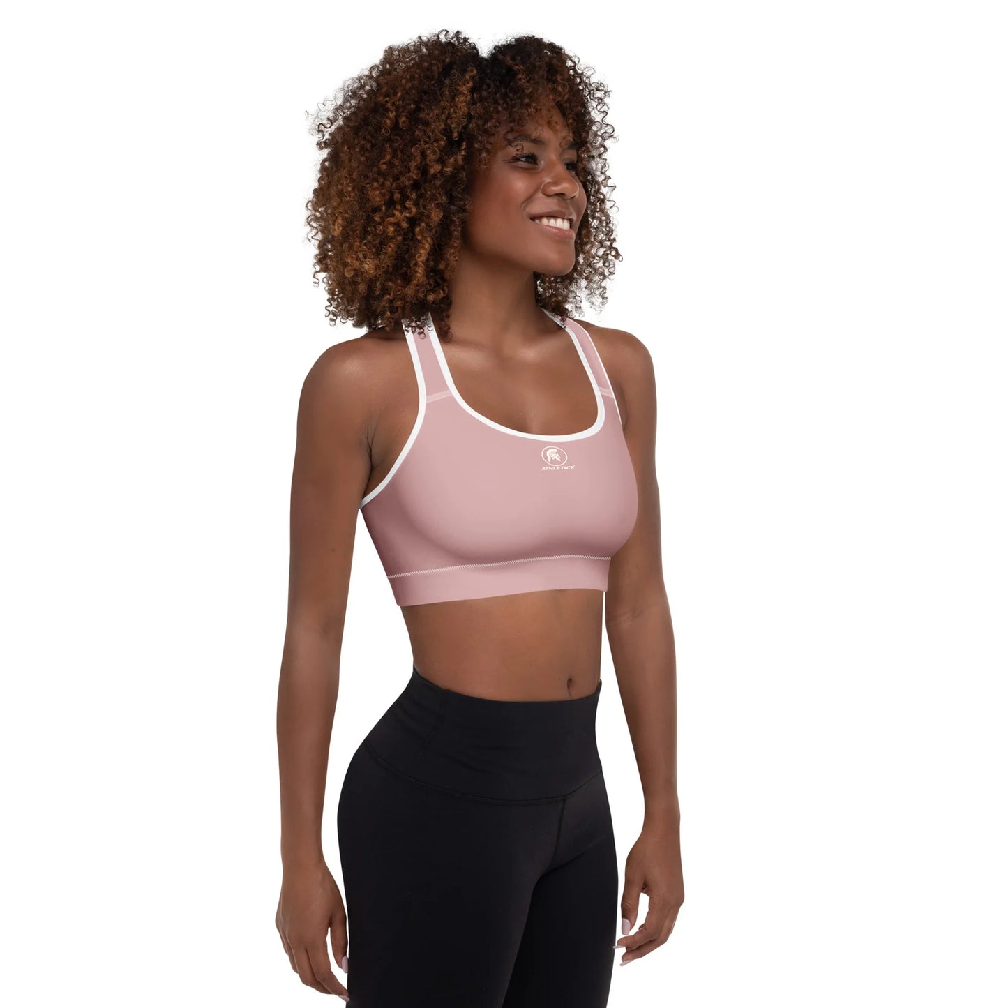 Gepolsterter Sport-BH (HELLE FARBEN)