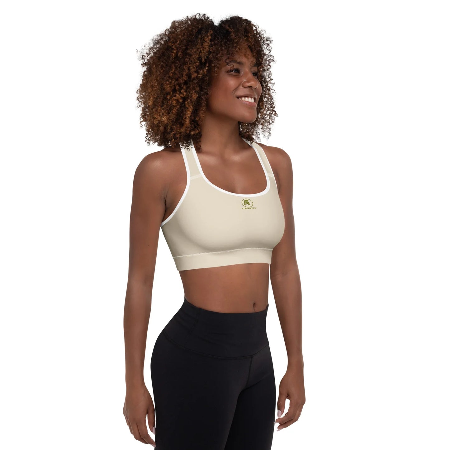 Gepolsterter Sport-BH (HELLE FARBEN)