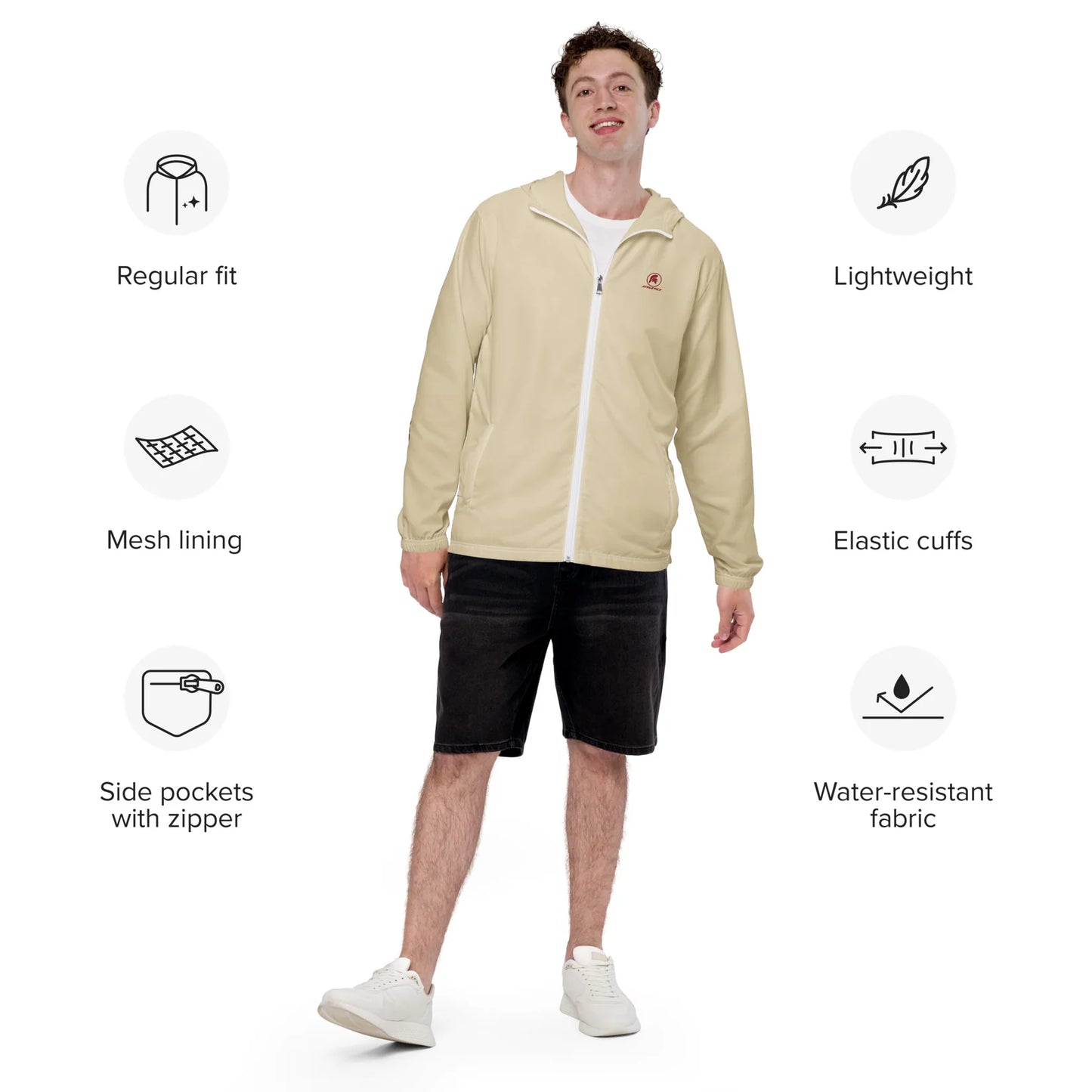 TRAININGSJACKE (HELLE FARBEN)